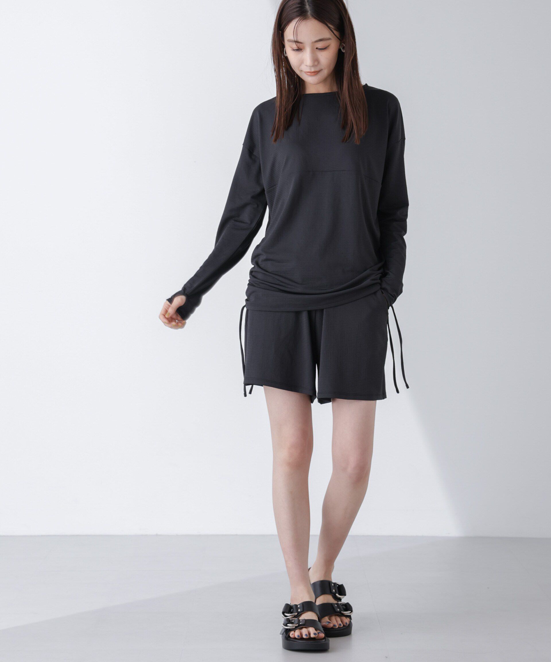 nano･universe「WATERSIDE&DAILYWEAR/ラッシュガードセット」|ワンピース|