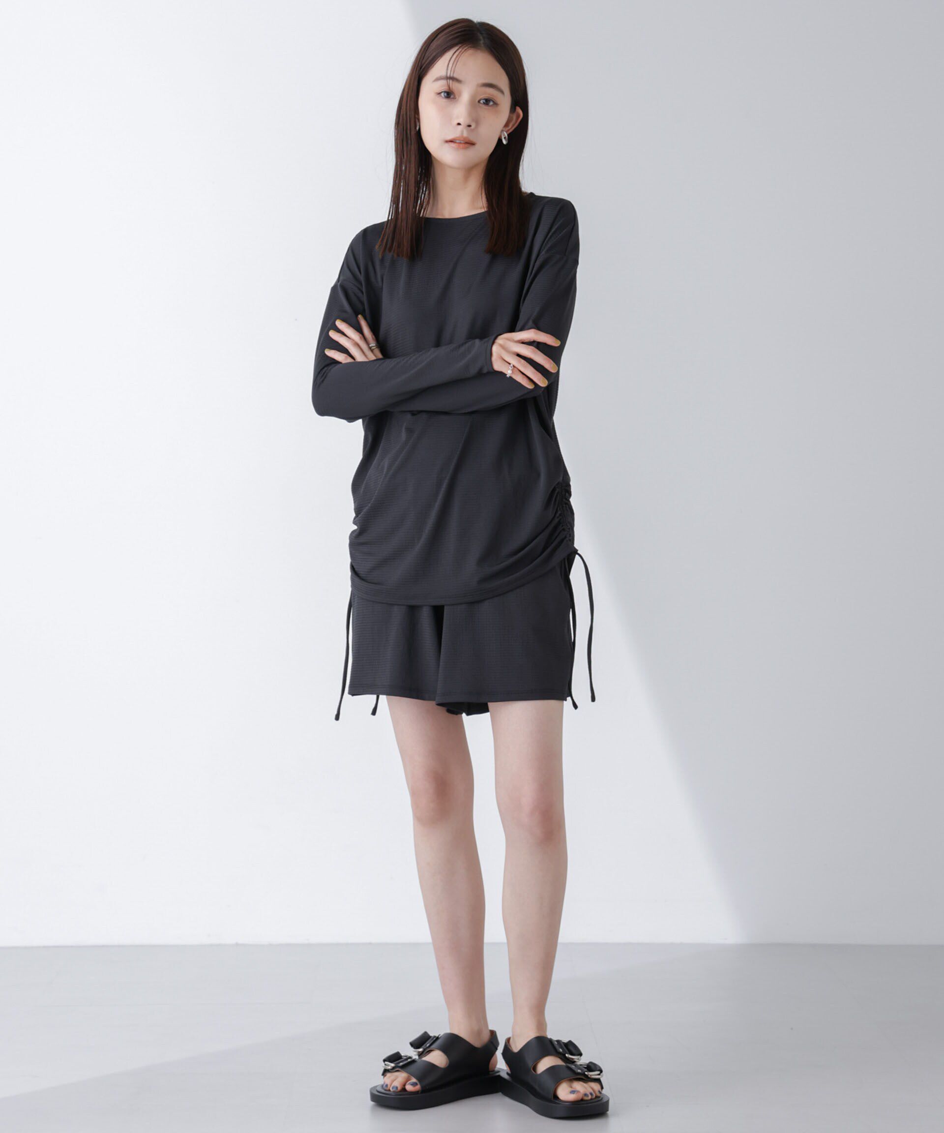 nano･universe「WATERSIDE&DAILYWEAR/ラッシュガードセット」|ワンピース|