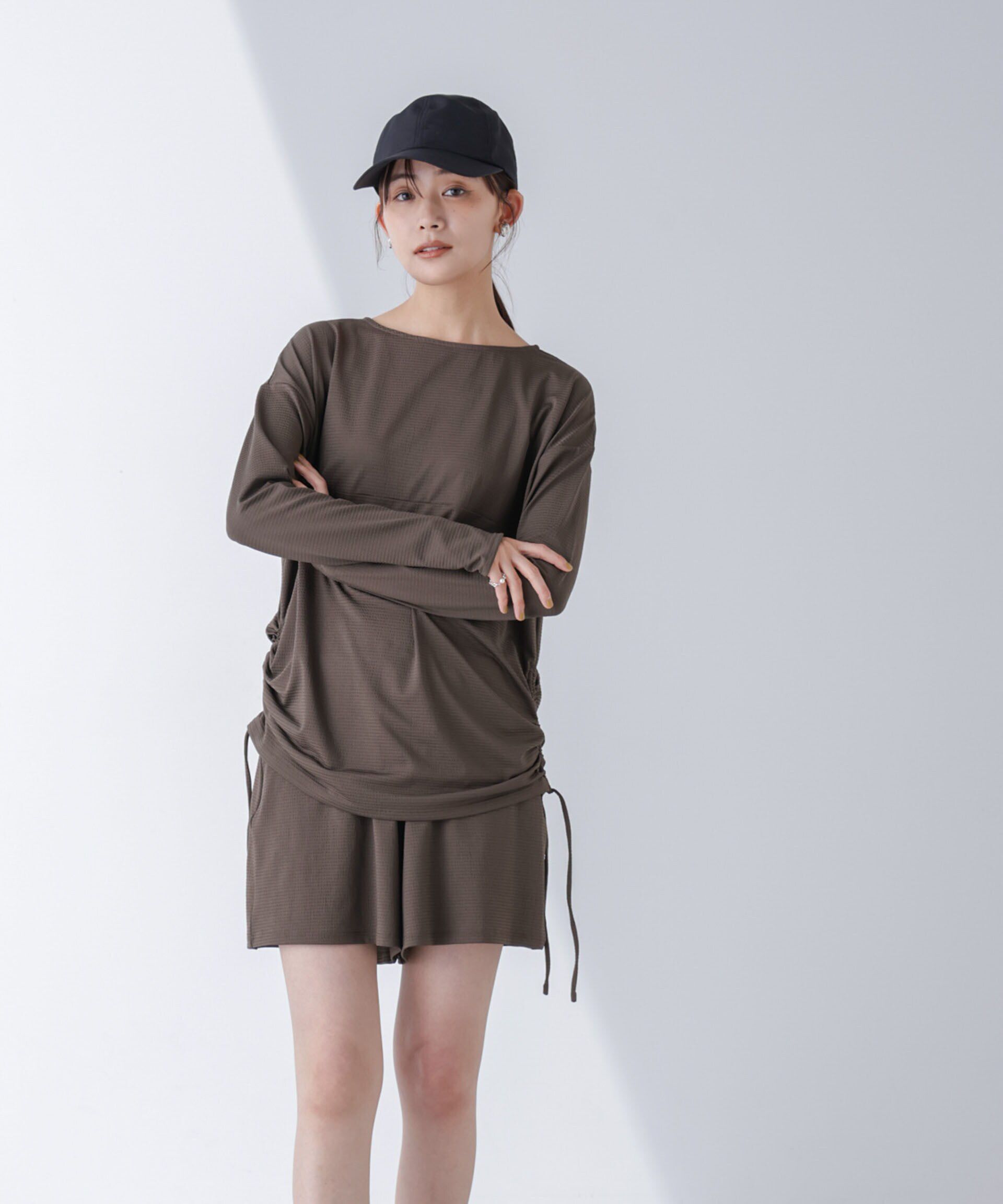 nano･universe「WATERSIDE&DAILYWEAR/ラッシュガードセット」|ワンピース|