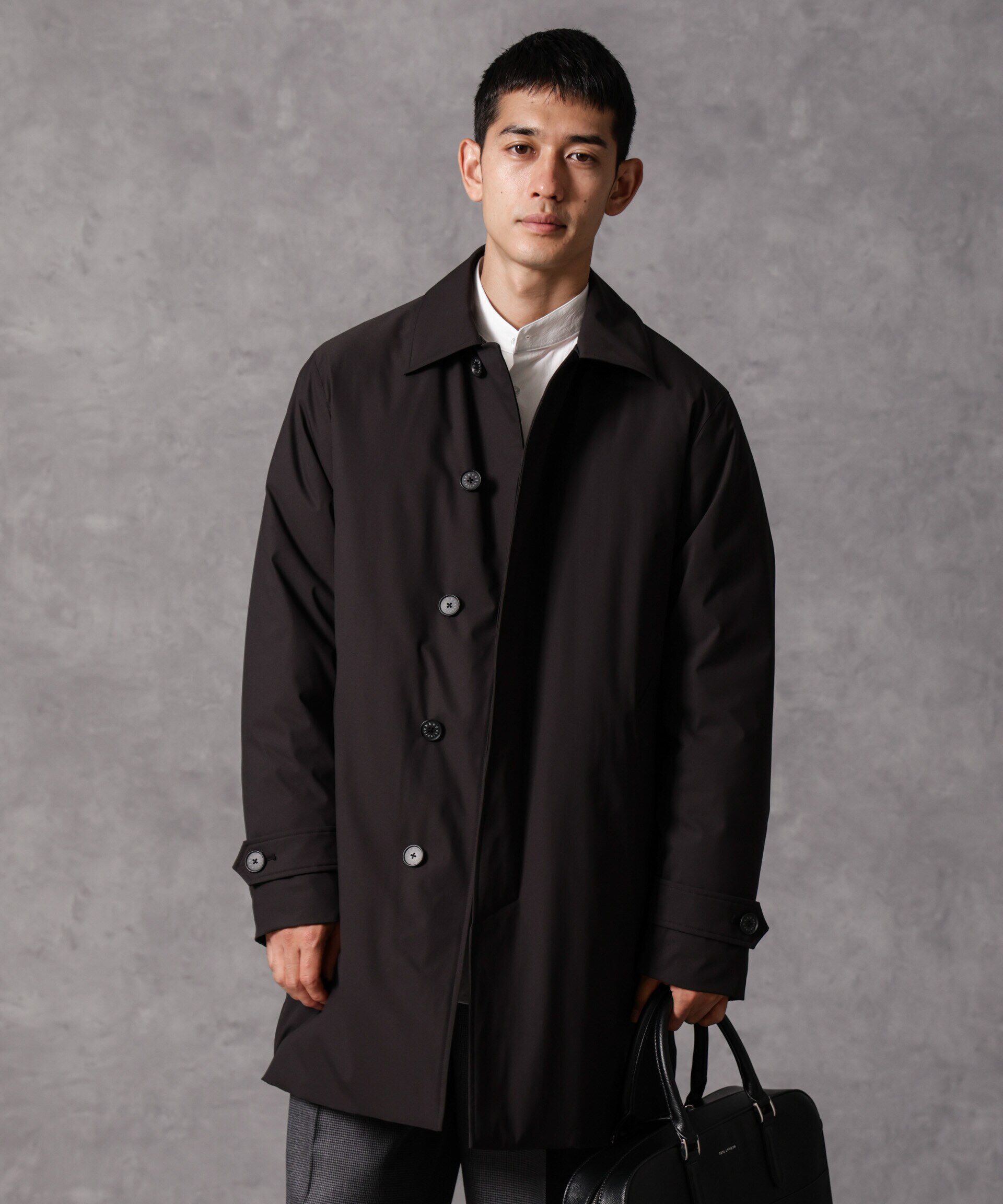 nano･universe「「西川ダウン(R)」ステンカラーダウン」|ダウン|