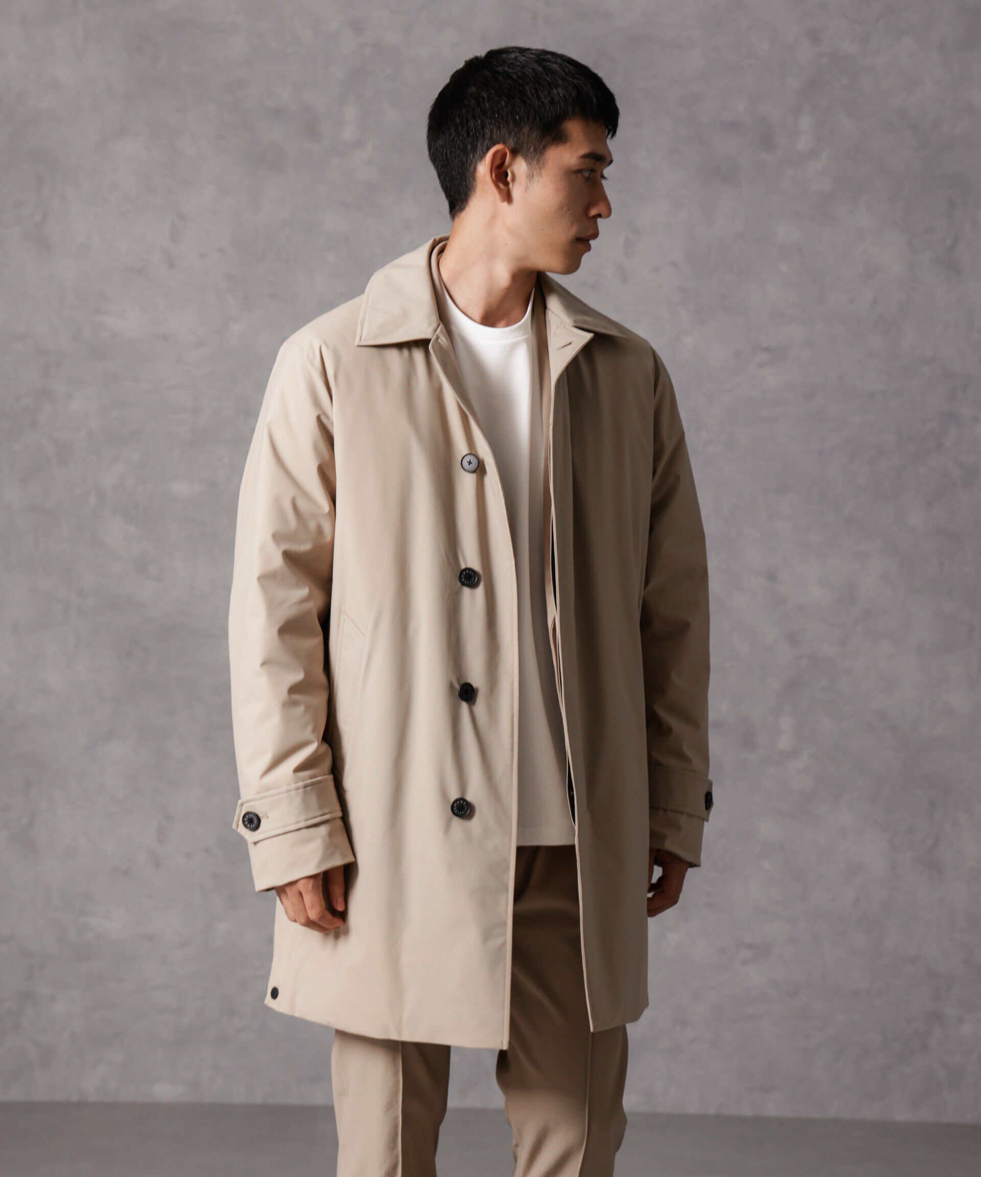 nano･universe「「西川ダウン(R)」ステンカラーダウン」|ダウン|