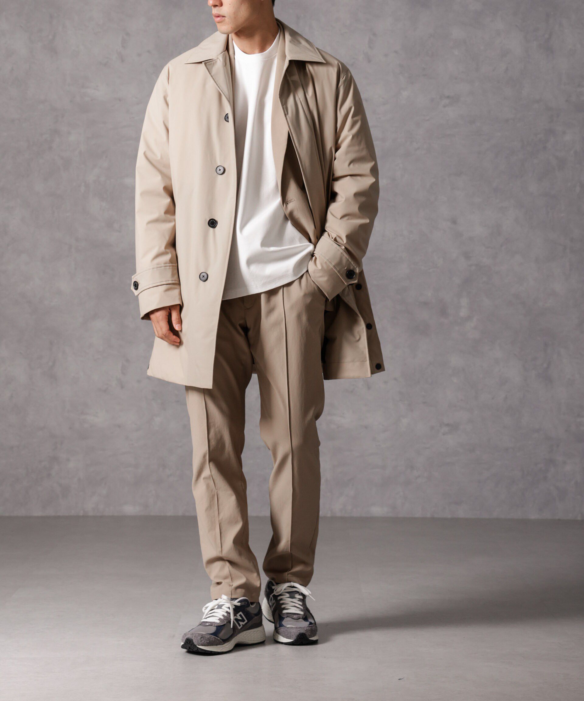 nano･universe「「西川ダウン(R)」ステンカラーダウン」|ダウン|