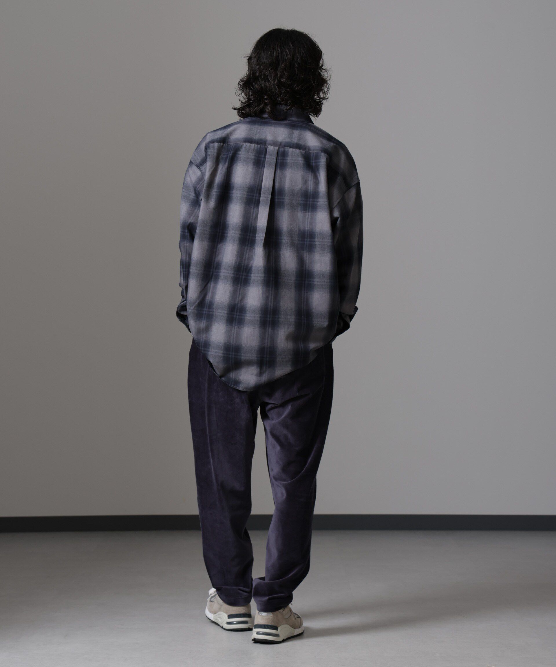 nano･universe「カットコーディロイロングパンツ」|チノ|