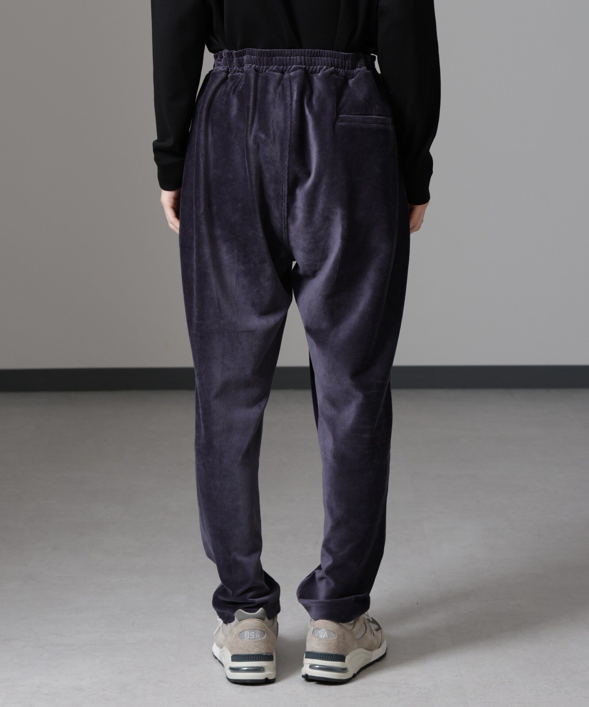 nano･universe「カットコーディロイロングパンツ」|チノ|