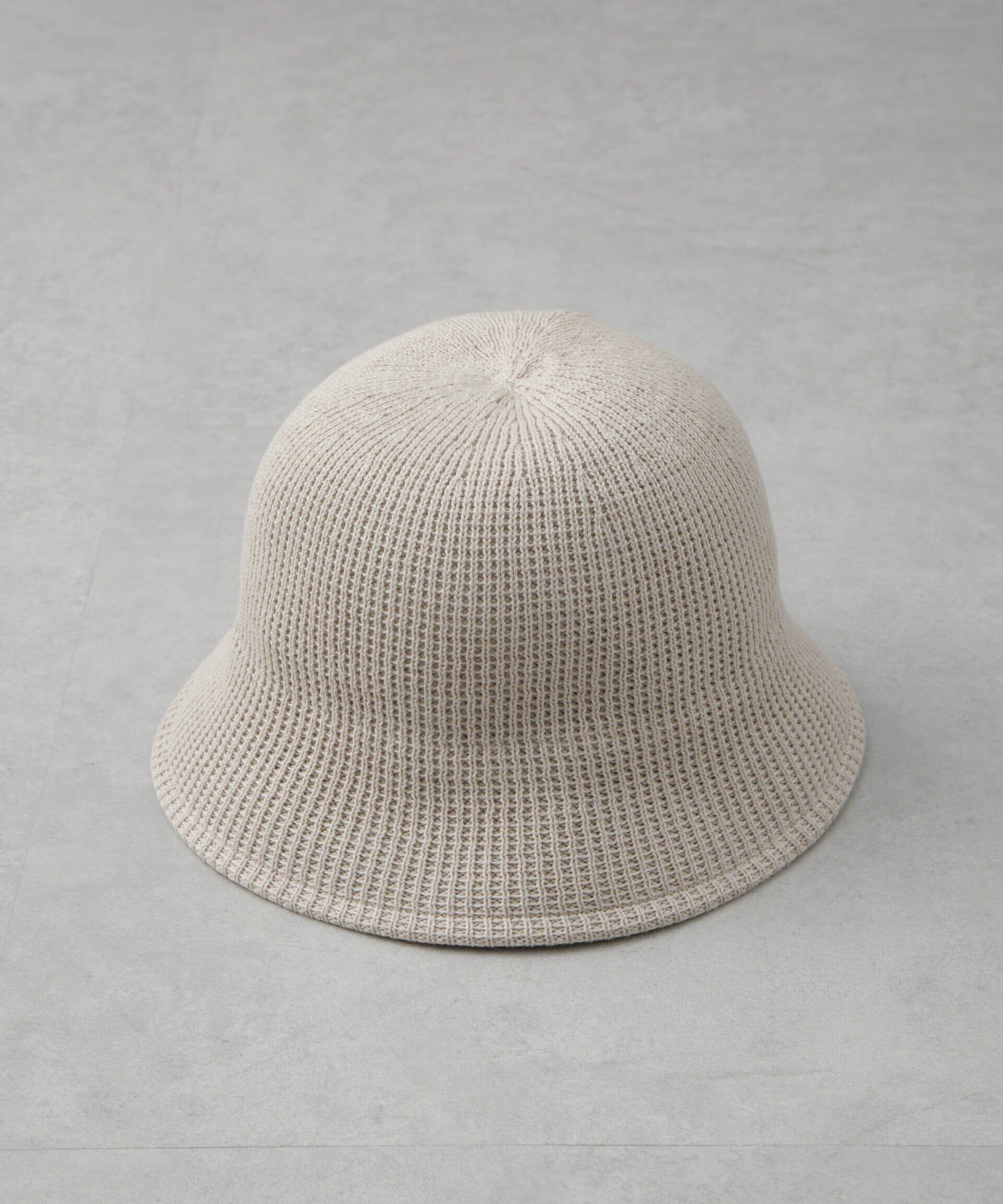 nano･universe「RACAL/Milano Rib Thermo Hat」|キャップ・キャスケット|オフホワイト1