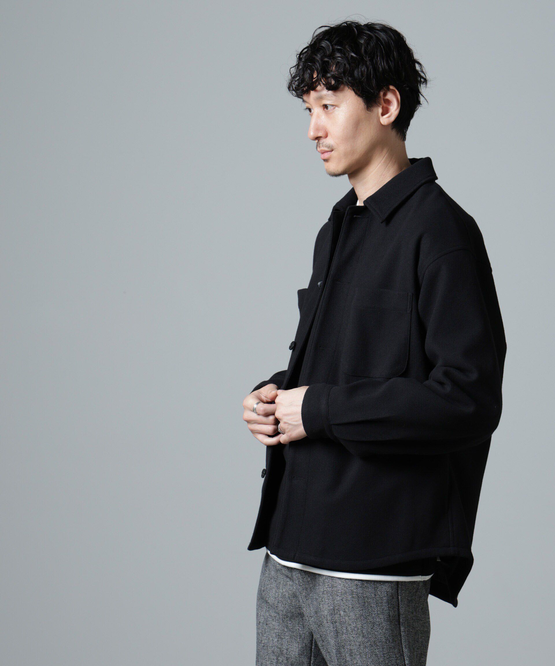 nano･universe「テックメルトン CPOシャツブルゾン」|ブルゾン・スタジャン|