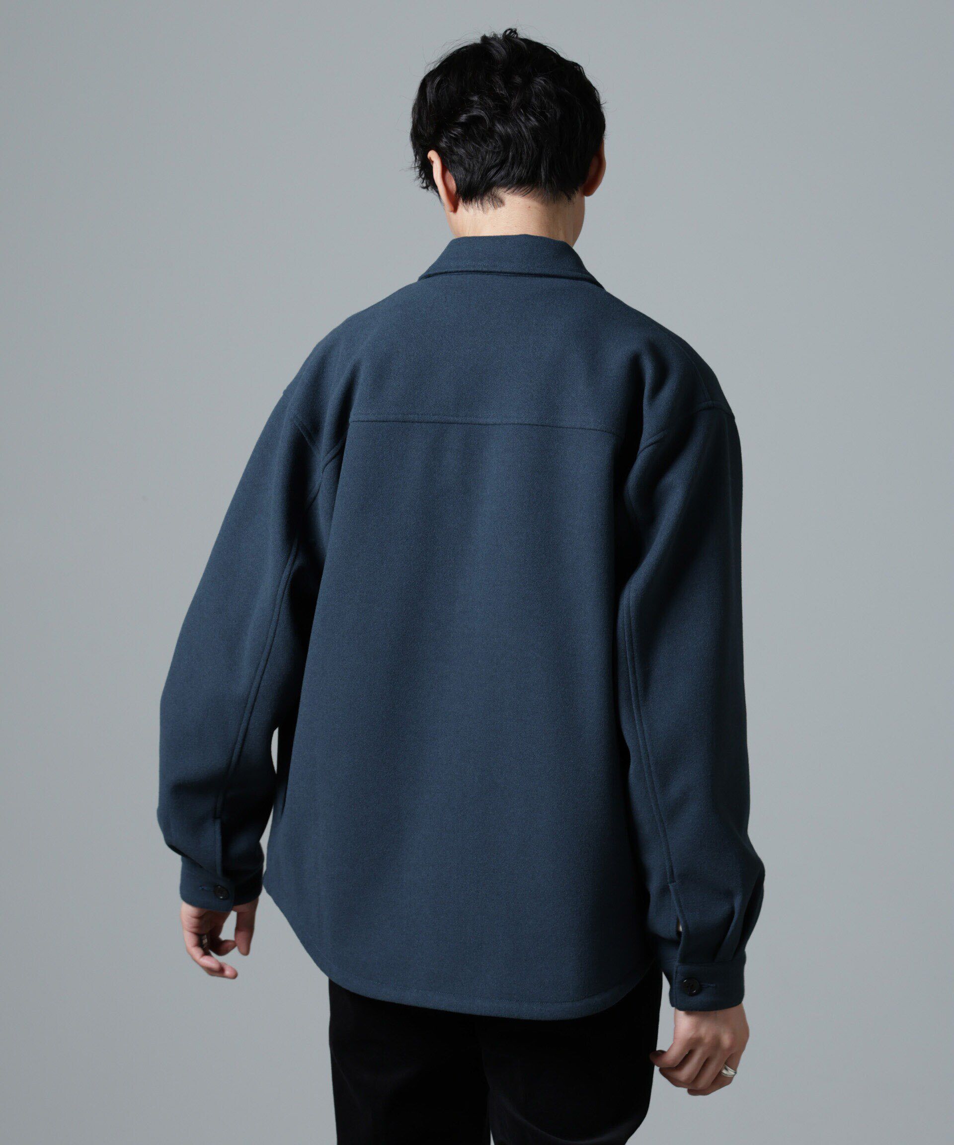 nano･universe「テックメルトン CPOシャツブルゾン」|ブルゾン・スタジャン|