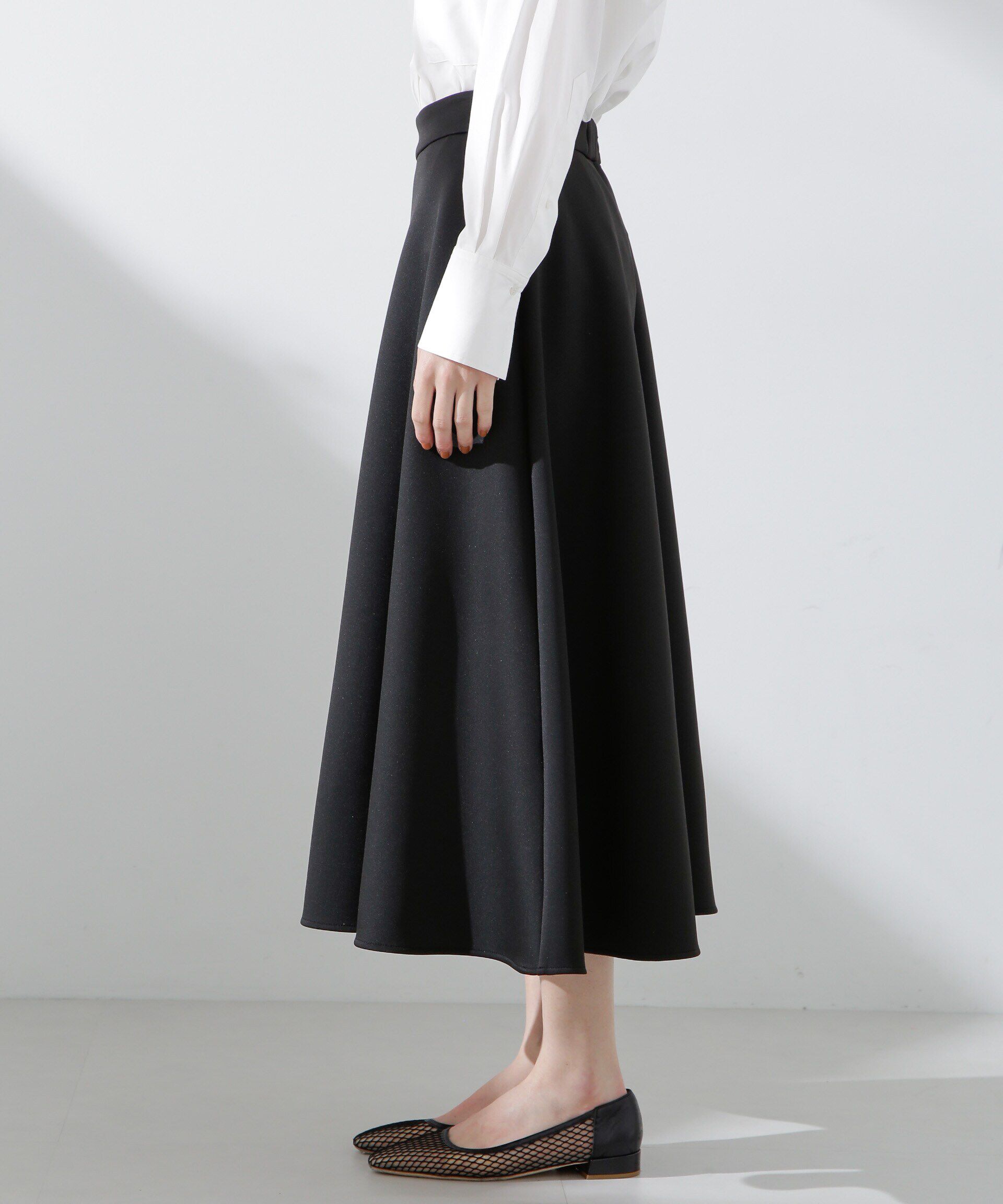 nano･universe「ダンボールサーキュラースカート」|スカート|