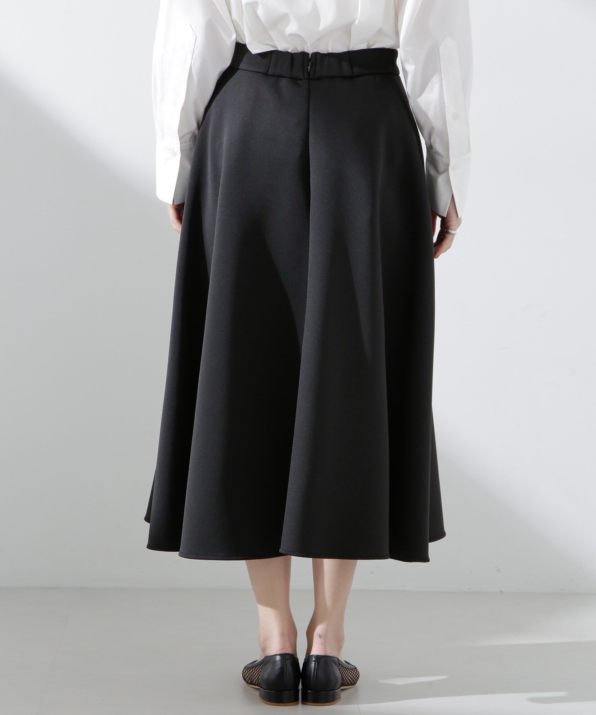 nano･universe「ダンボールサーキュラースカート」|スカート|