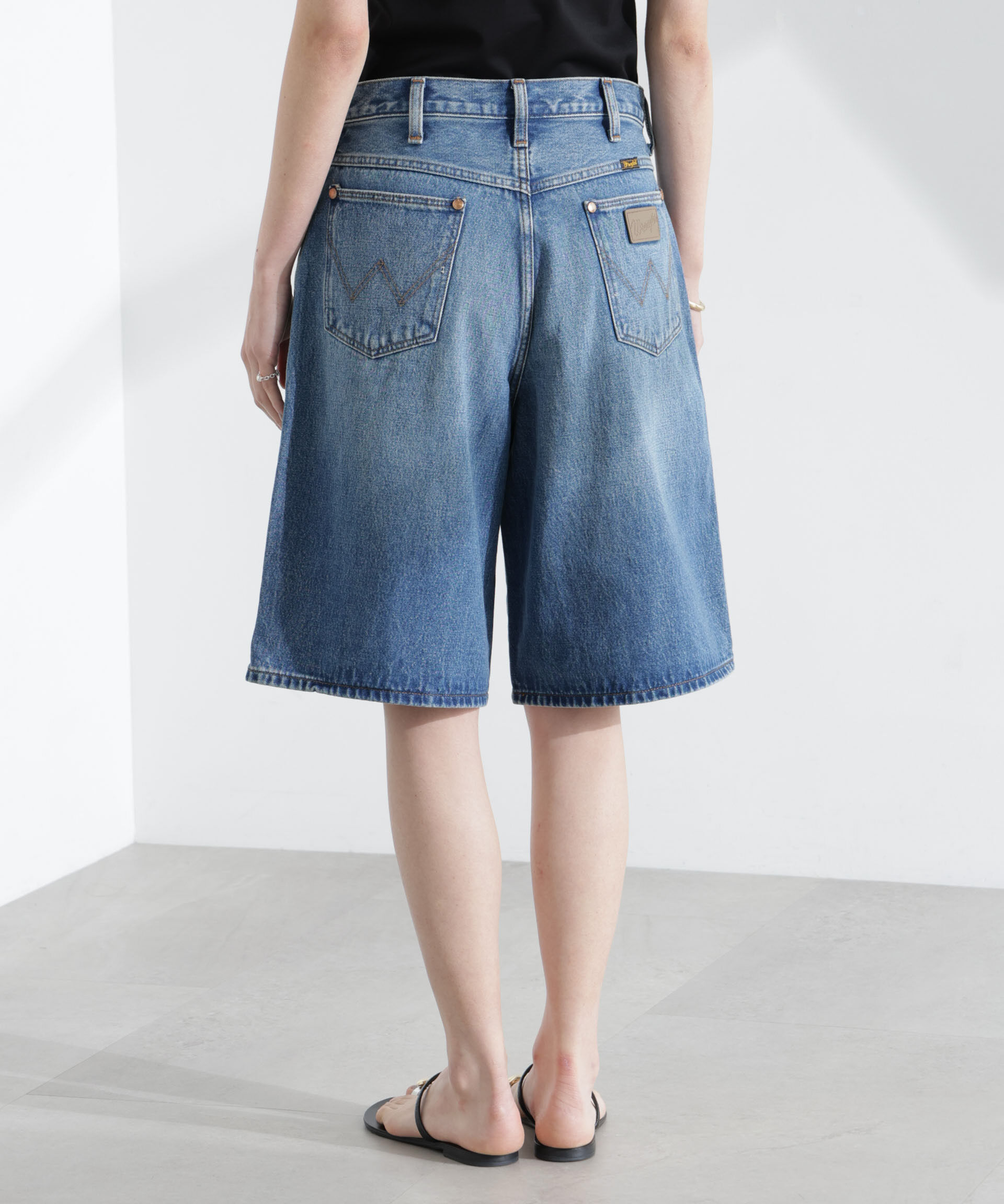 nano･universe「Wrangler/DENIM SHORTS」|チノ|