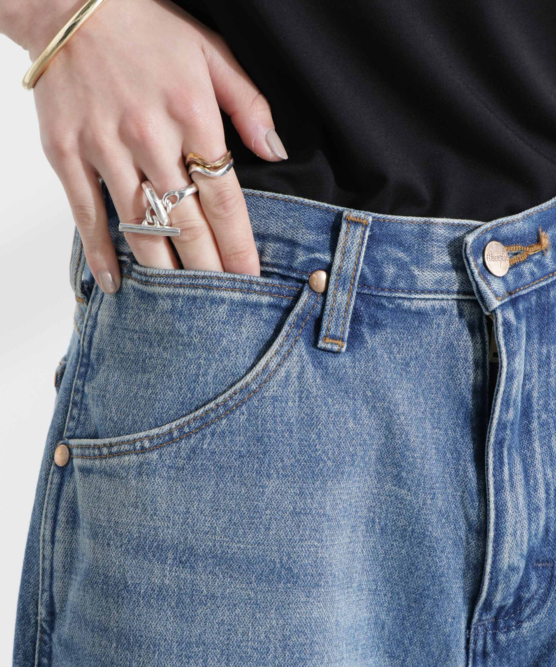 nano･universe「Wrangler/DENIM SHORTS」|チノ|