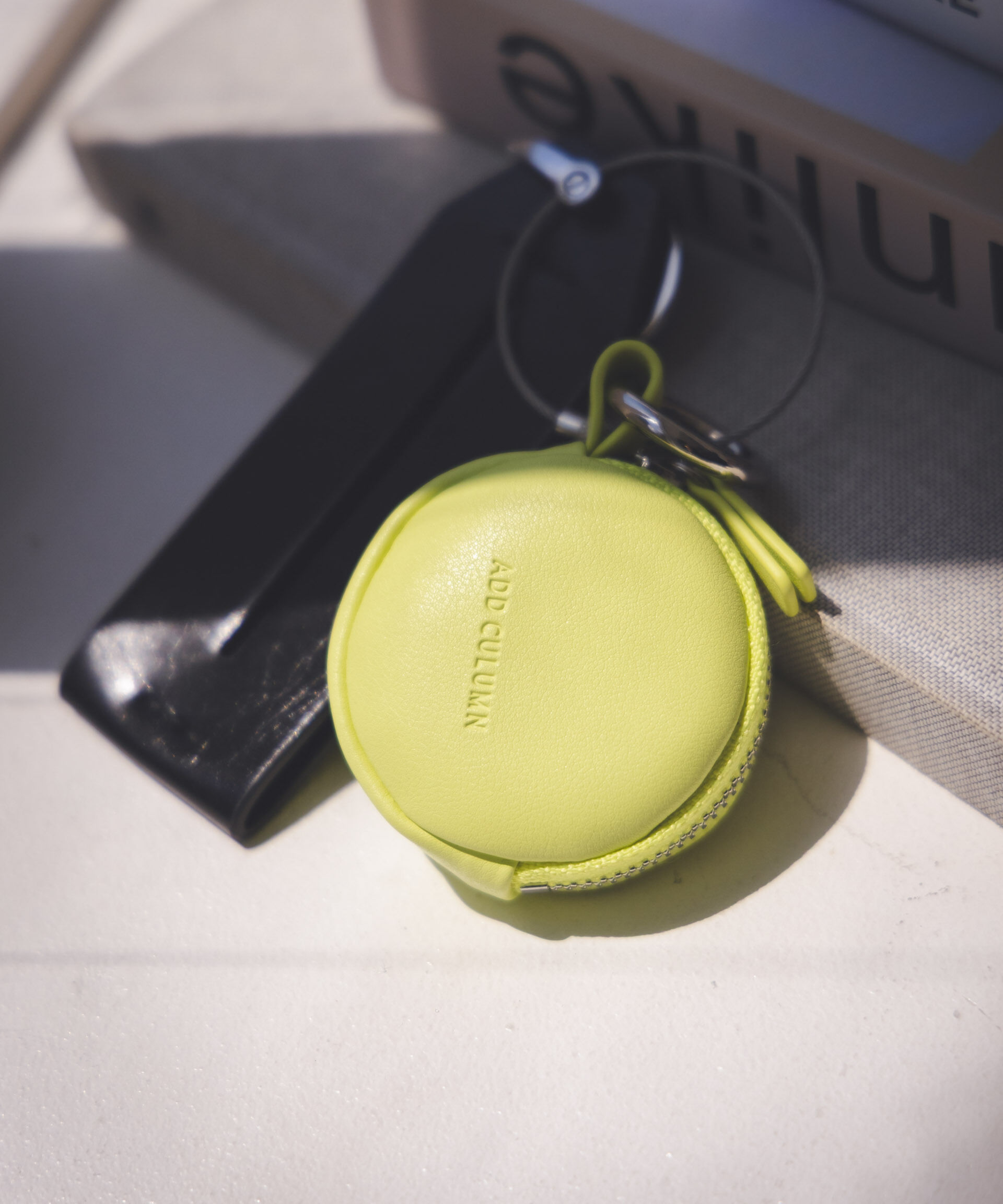 nano･universe「ADD CULUMN/MACARON KEY CHARM」|その他|イエロー