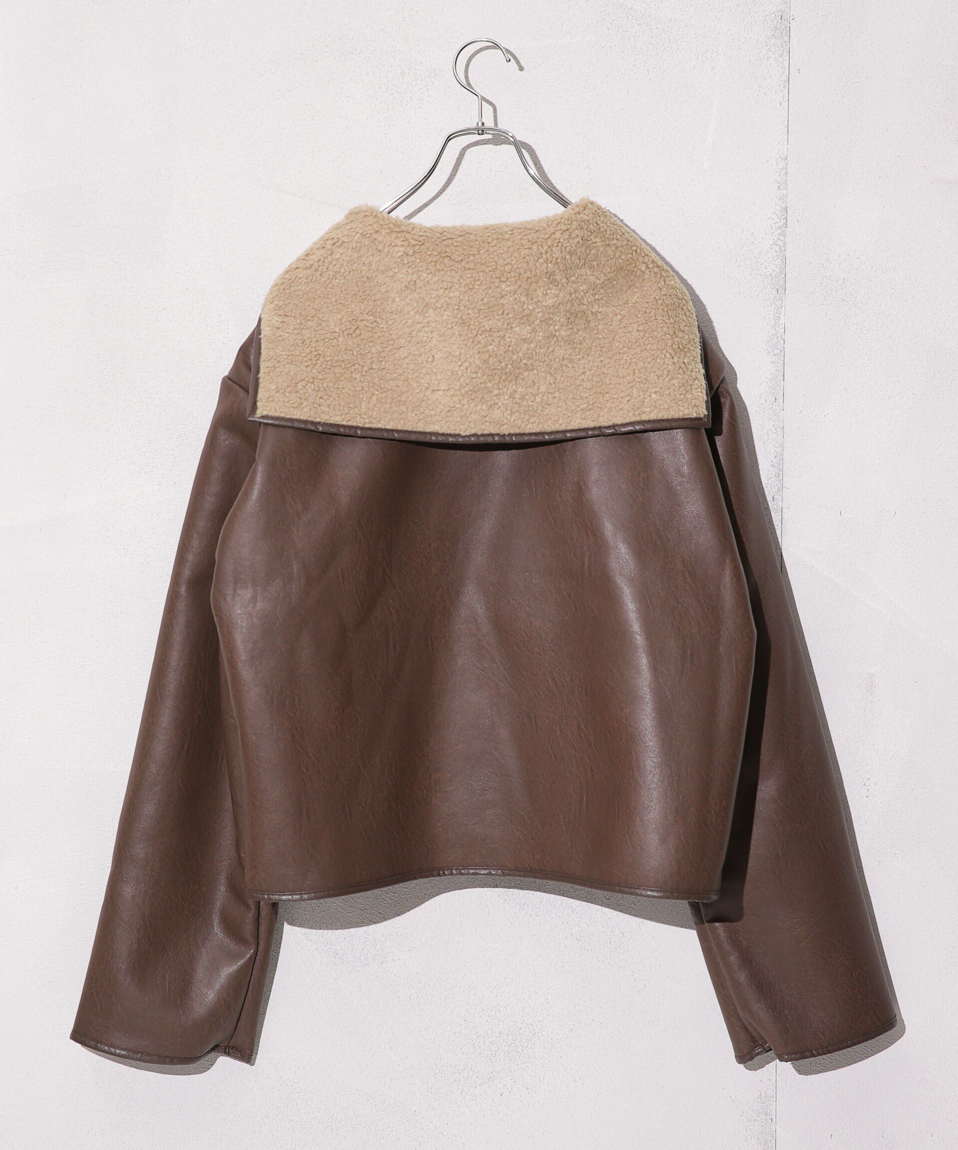 nano･universe「AiE/Piping Sailor Jacket」|ブルゾン・スタジャン|