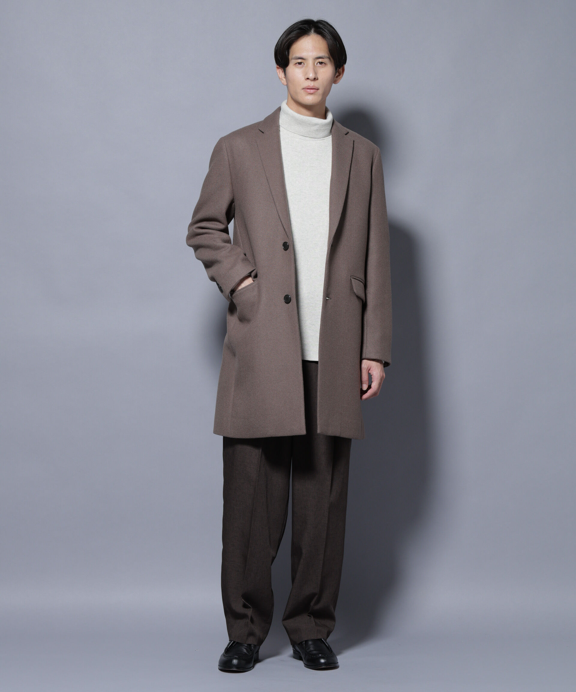 nano･universe「ウール/Nメルトンチェスターコート」|その他|