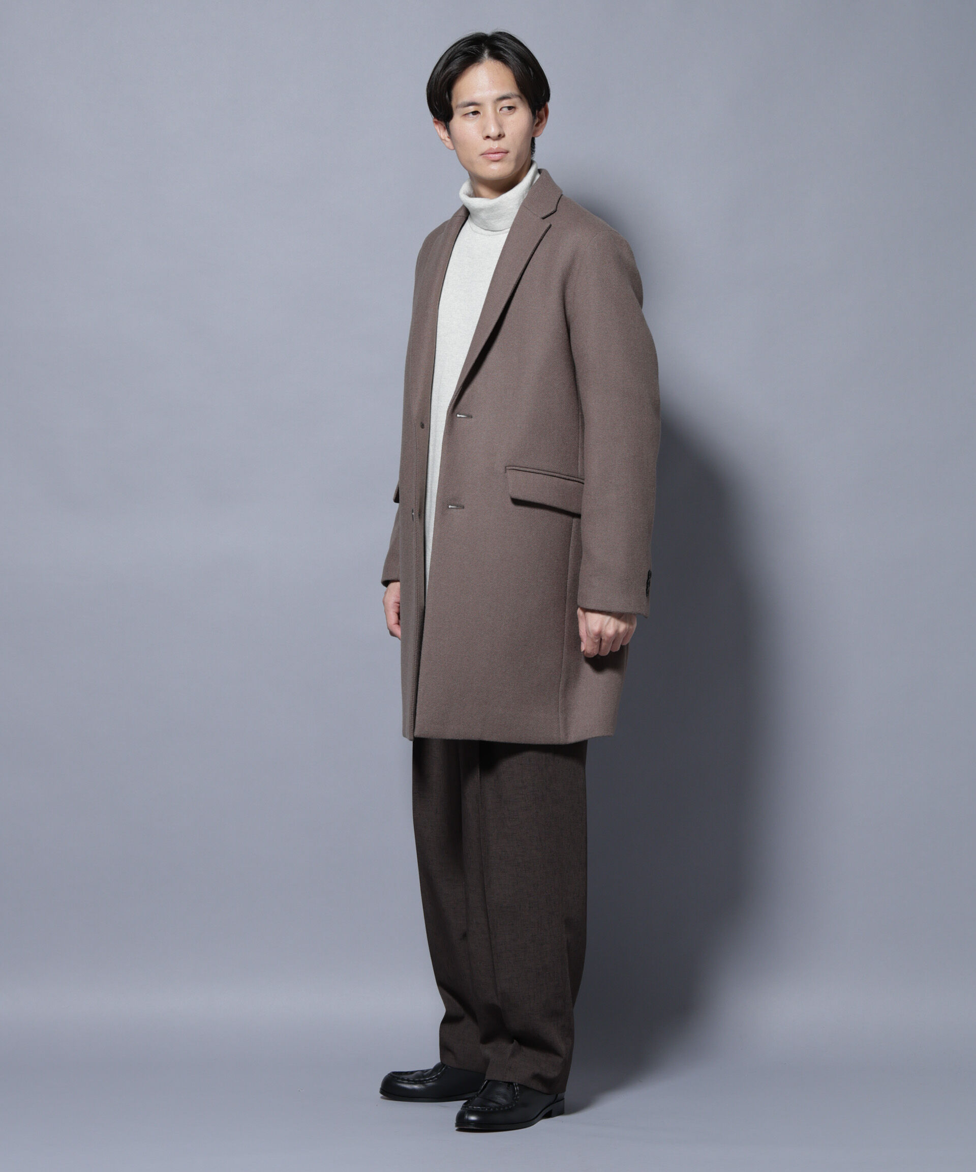 nano･universe「ウール/Nメルトンチェスターコート」|その他|