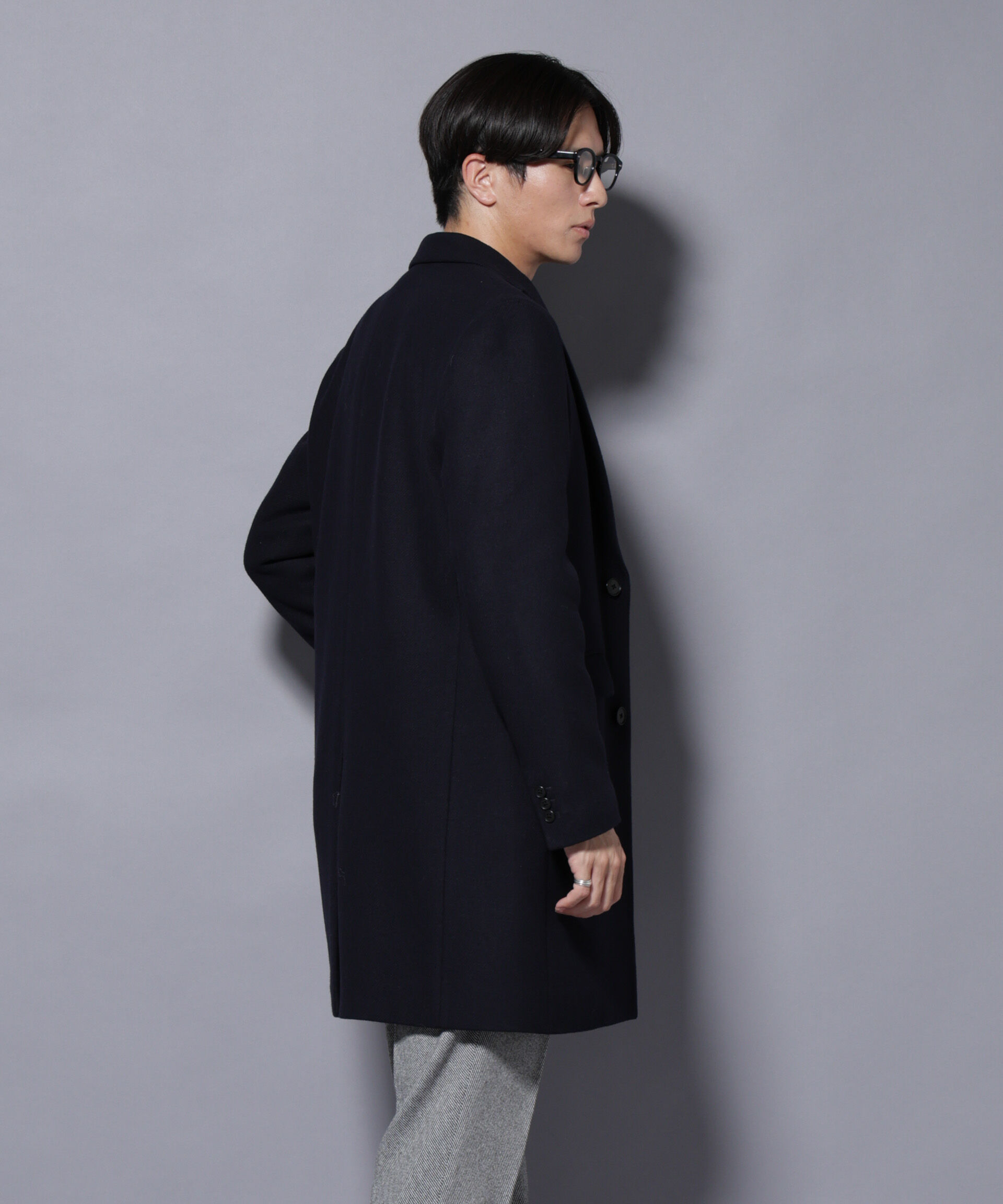 nano･universe「ウール/Nメルトンチェスターコート」|その他|