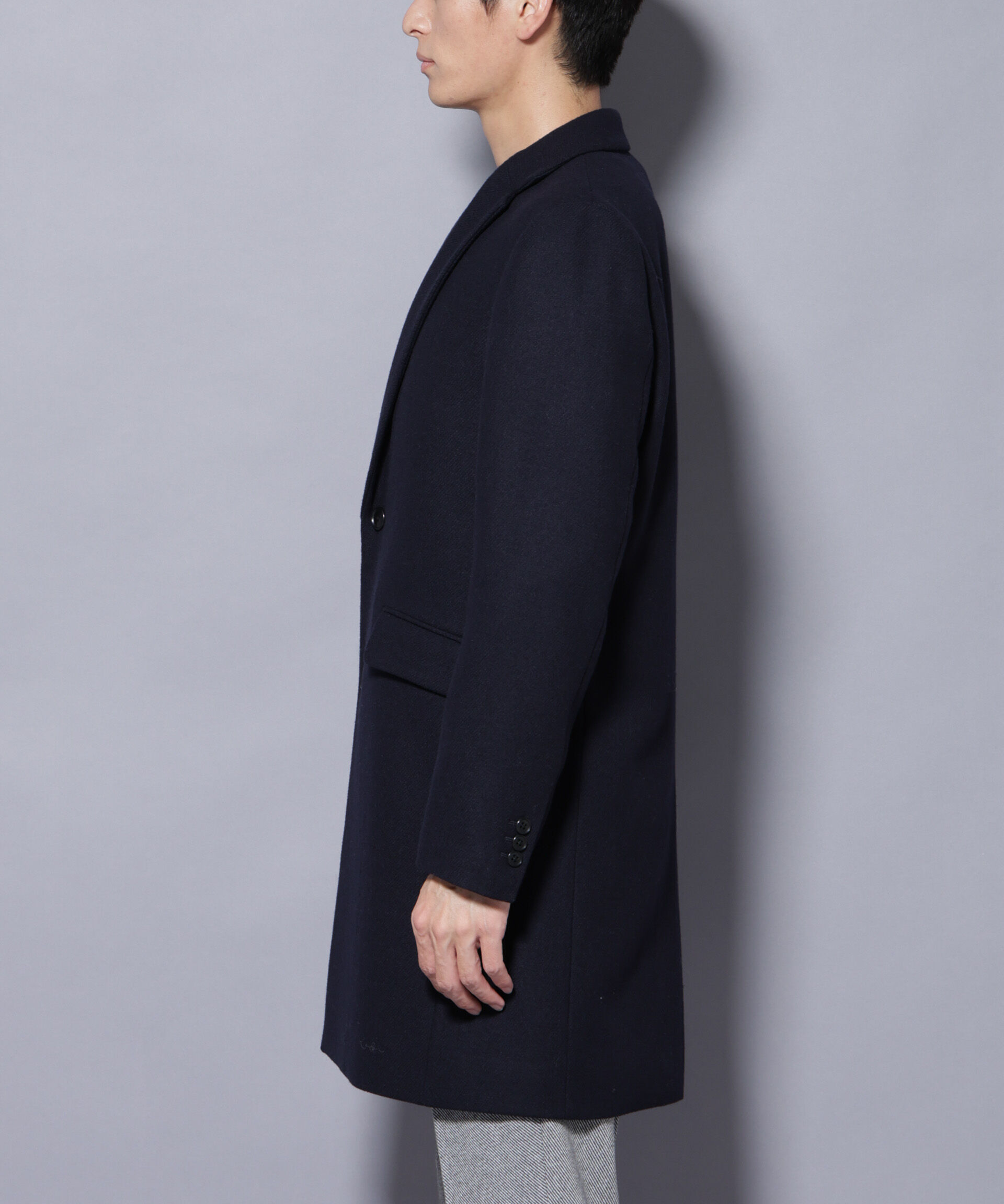 nano･universe「ウール/Nメルトンチェスターコート」|その他|