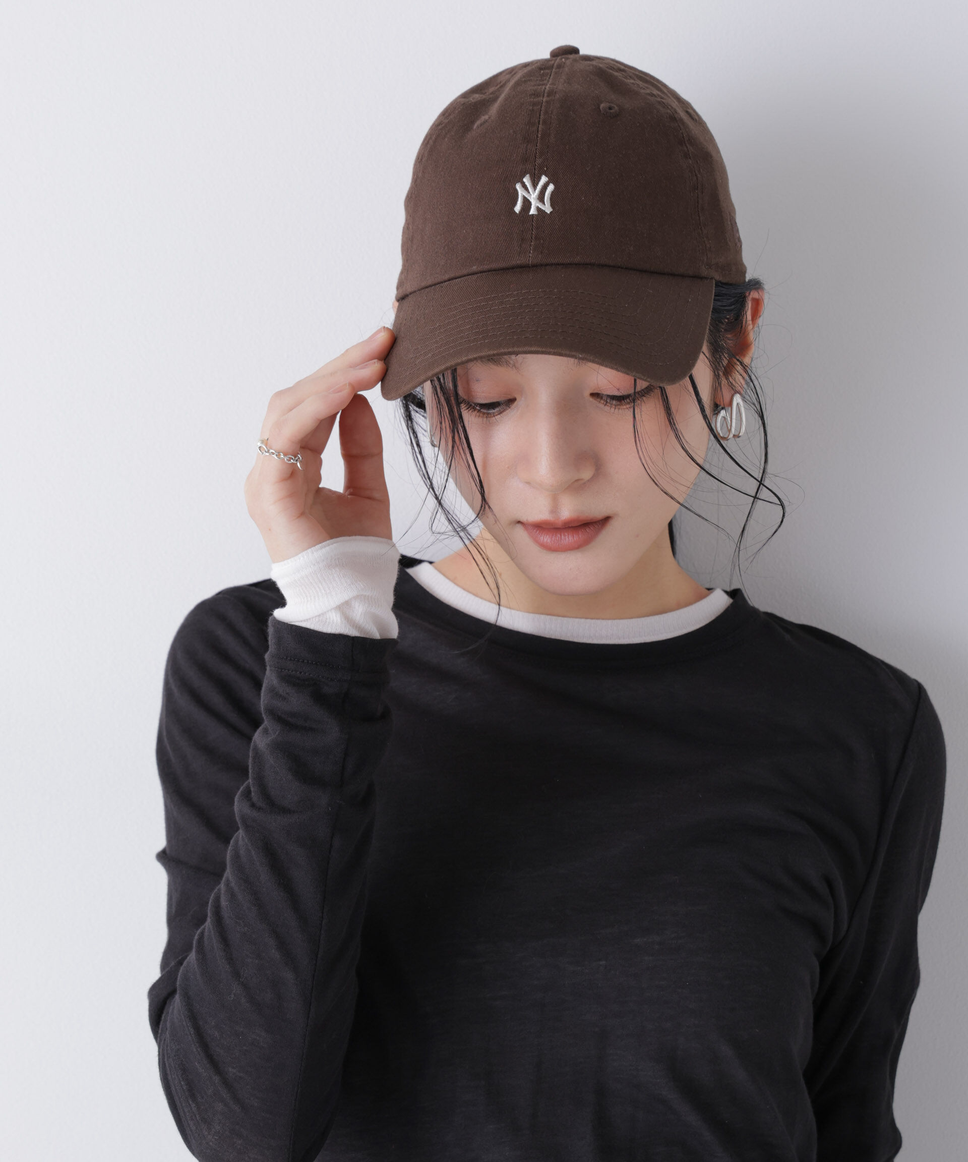 nano･universe「NEW ERA(R)/別注 CC NEYYAN MINILOGO CAP」|キャップ・キャスケット|