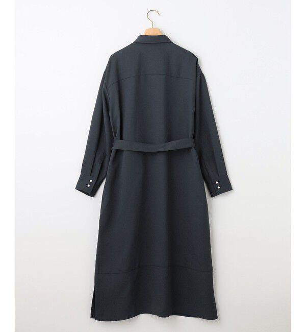 組曲「【サッシュベルト付き】パールボタンシャツワンピース」|ワンピース|