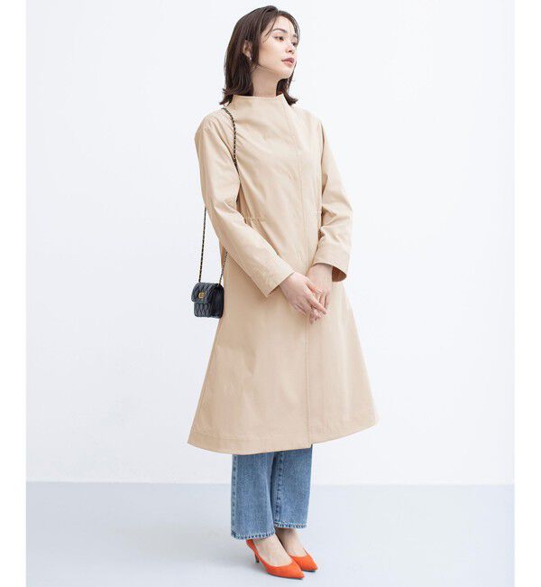 組曲「【WEB限定】コットンライクツイル スタンドネックコート」|その他|