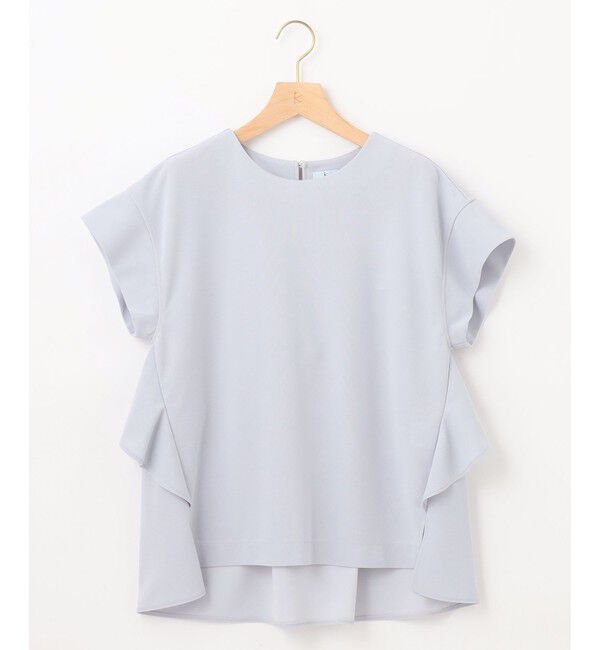 組曲「ライトアムンゼンジャージー フリルブラウス」|Tシャツ・カットソー|