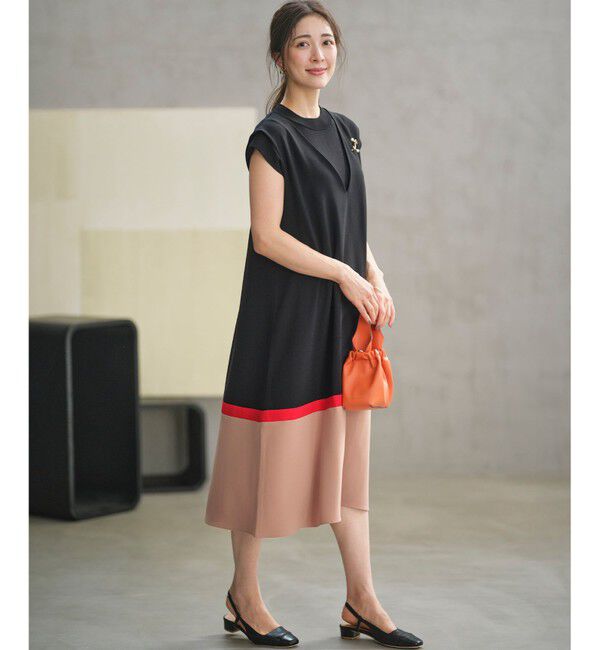 組曲「【2SET・WEB限定】バイカラー ジャンスカニットセット」|スーツ|