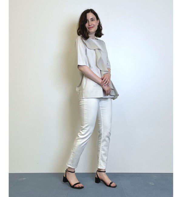 自由区「ナノシアースムース デザインカットソー」|Tシャツ・カットソー|