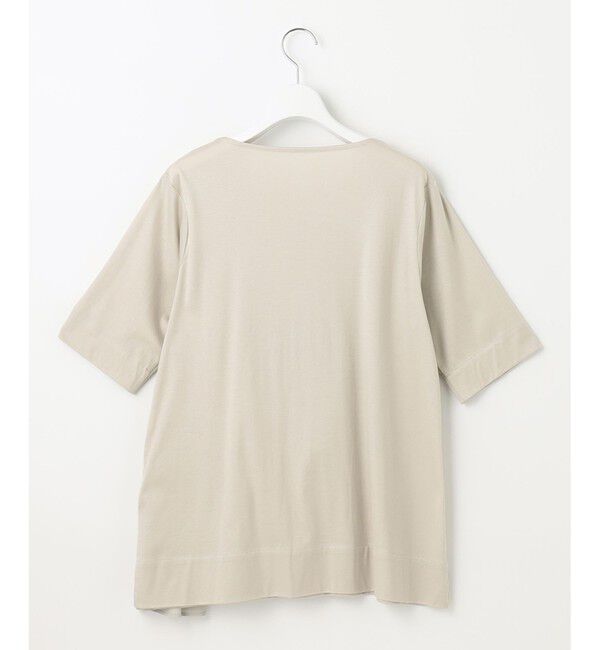 自由区「ナノシアースムース デザインカットソー」|Tシャツ・カットソー|