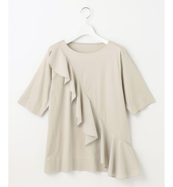 自由区「ナノシアースムース デザインカットソー」|Tシャツ・カットソー|