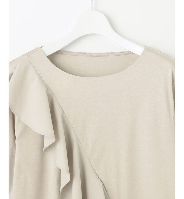 自由区「ナノシアースムース デザインカットソー」|Tシャツ・カットソー|