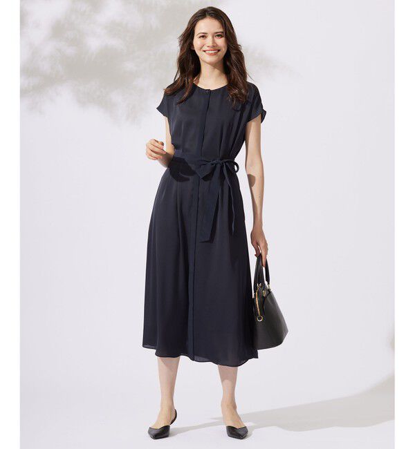 自由区「【ご好評につき追加生産・新色追加】ハーバルフロープリント ワンピース」|ドレス|