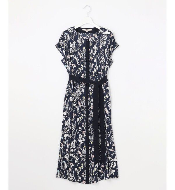 自由区「【ご好評につき追加生産・新色追加】ハーバルフロープリント ワンピース」|ドレス|
