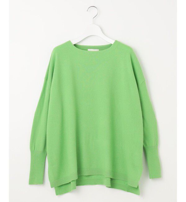 自由区「【洗える】ソフトウールハイゲージポンチョ風 ニット」|ニット・セーター|