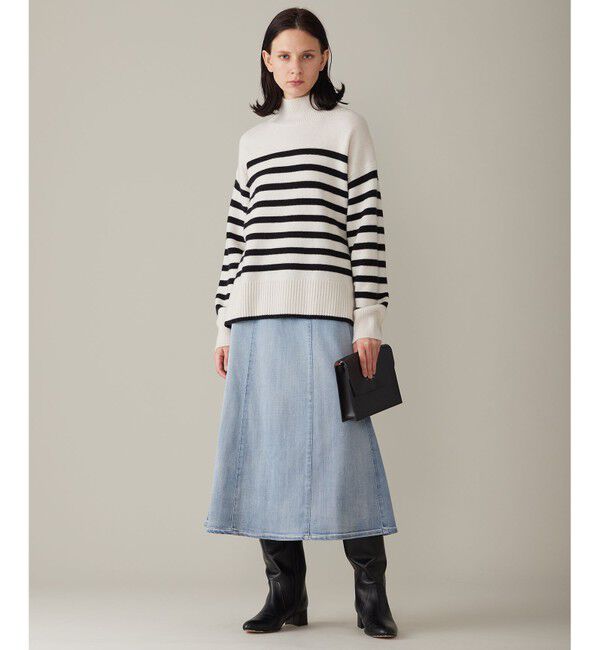 自由区「【洗える】ウスカルデニム スカート」|スカート|