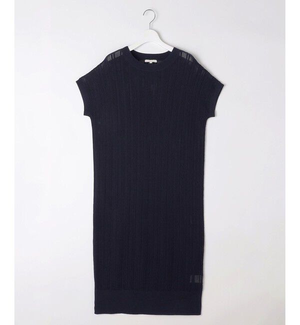 自由区「【ワコールコラボ】【カタログ掲載・洗える】レーシーニット ドレス」|スーツ|