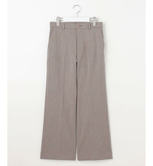 自由区「【WEB限定カラーあり・撥水加工・洗える】TRギャバストレート パンツ」|その他|