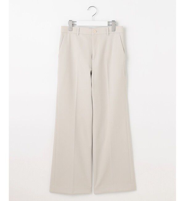 自由区「【WEB限定カラーあり・撥水加工・洗える】TRギャバストレート パンツ」|その他|