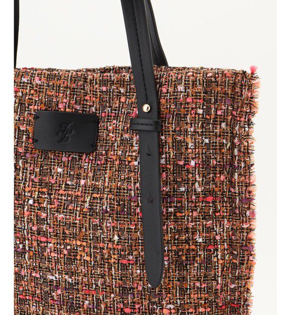 自由区「ラメノットファンシーツイードトート バッグ」|トートバッグ|