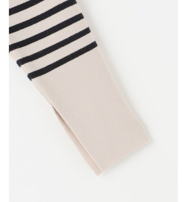 自由区「【スタイリストコラボ・洗える】ウールミラノボーダー ニット」|ニット・セーター|