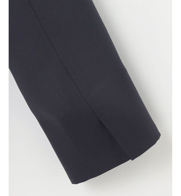 自由区「【セットアップ対応・接触冷感・UVケア・洗える】ライトストレッチノーカラー ジャケット」|ノーカラージャケット|