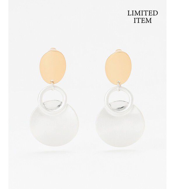 自由区「【カタログ掲載・WEB限定】サークル イヤリング」|イヤリング|