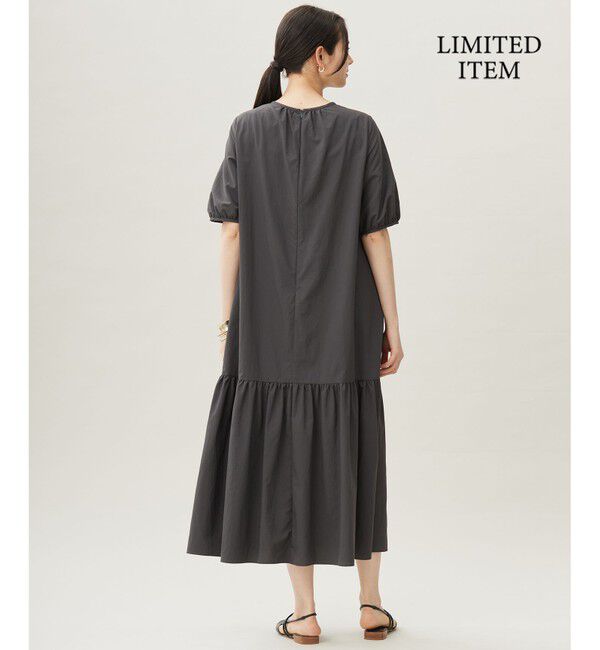 自由区「【カタログ掲載・WEB限定・接触冷感・UVカット・洗える】ファンクショナル ドレス」|ワンピース|