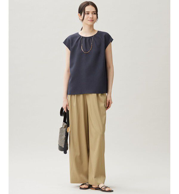 自由区「【洗える】ラスティックメッシュバックボウタイ ブラウス」|シャツ・ブラウス|