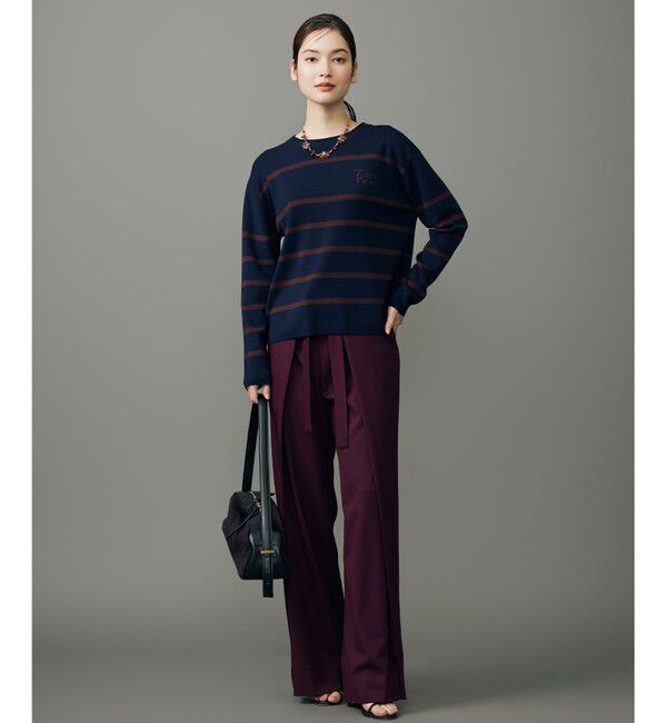 自由区「【SHIHOさん着用】フロントディテールラップワイド パンツ」|その他|