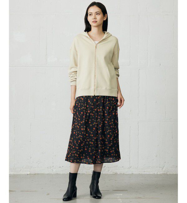 自由区「マルチポルカドットプリント スカート」|スカート|