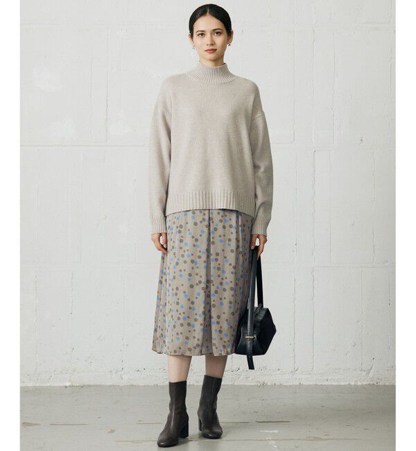 自由区「マルチポルカドットプリント スカート」|スカート|