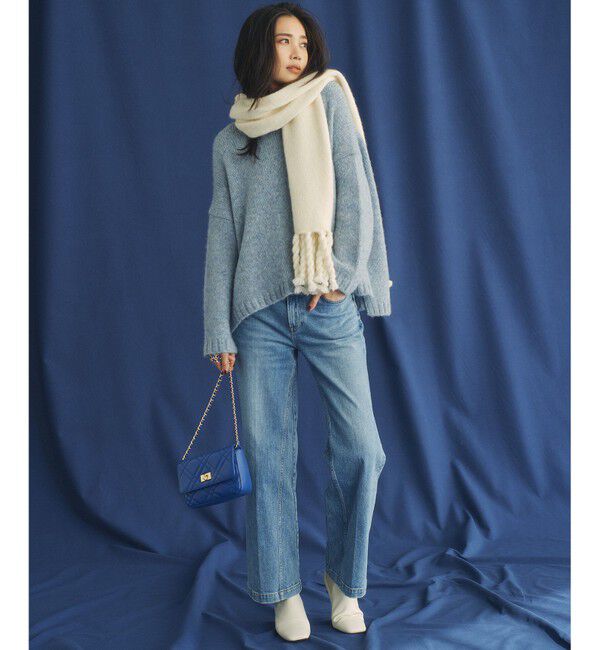 23区「ベビーアルパカ マフラー」|マフラー|