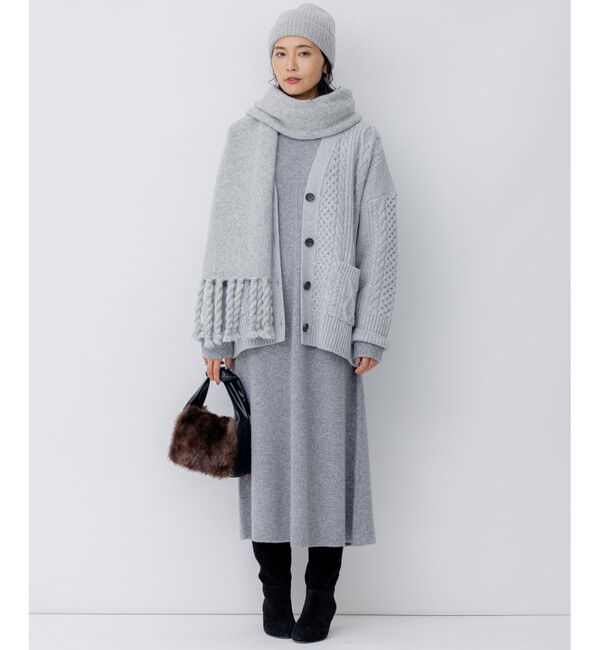 23区「ベビーアルパカ マフラー」|マフラー|