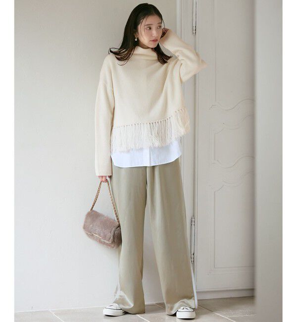 23区「【CLASSY.2月号掲載/洗える】CANCLINI ベーシック シャツ」|シャツ・ブラウス|