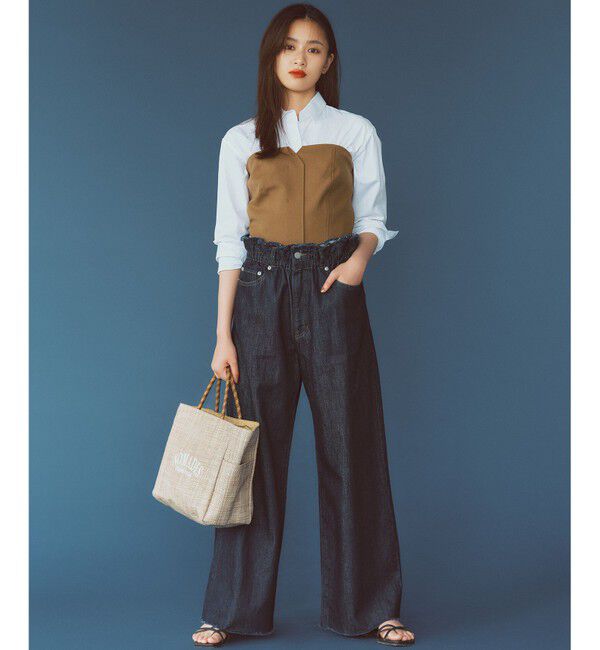 23区「【CLASSY.2月号掲載/洗える】CANCLINI ベーシック シャツ」|シャツ・ブラウス|